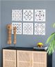 A & B Home 6-Piece White Wall Decor Set-4