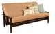 Kodiak Furniture Monterey Suede Peat/Espresso Full Futon with Mattress-0