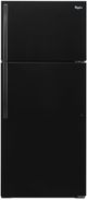 Whirlpool® 28 in. 14.3 Cu. Ft. Black Top Freezer Refrigerator-0