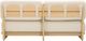 TOV Furniture Reavan Cream/Light Teak Fabric/Wooden Outdoor Lounge Sofa-5