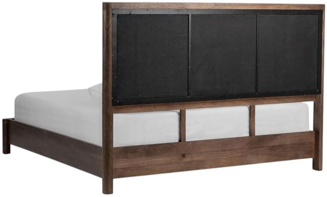 Classic Home Baylee Cocoa Brown Upholstered Eastern King Panel Bed-4