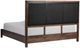 Classic Home Baylee Cocoa Brown Upholstered Eastern King Panel Bed-4