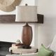 Surya Cleveland Copper Table Lamp-1