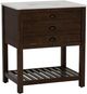 Coast2Coast Home™ Fiskin Brown/White Sink Vanity-0