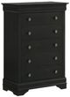 American Wholesale Furniture Porter Black Chest-0