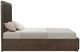 Flexsteel® Athens Chocolate Brown King Panel Storage Bed-4