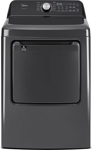 Midea 7.0 Cu. Ft. Black Electric Dryer