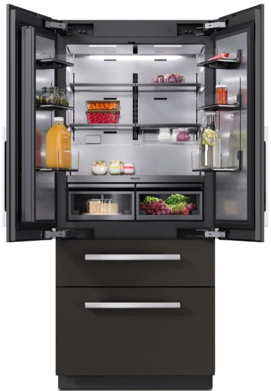 Miele MasterCool™ 36" 18.8 Cu. Ft. Panel Ready Built-In French Door Refrigerator-2