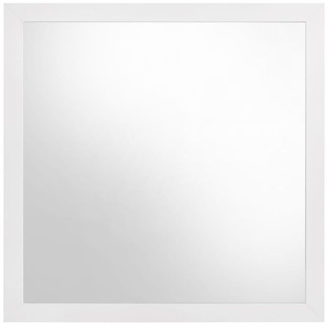 Coaster® Ines White High Gloss Dresser Mirror-1