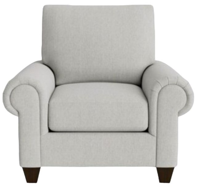 Bassett® Furniture Customizable Benchmade Premier Large Panel Arm Accent Chair-1