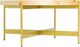 LR Home Brown Coffee Table with Gold Base-0