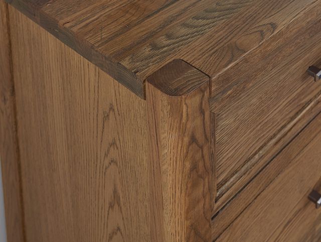 LM Co Home By Vaughan-Bassett Crafted Oak by Ben & Erin Napier Natural 5-Drawer Chest-2