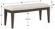 Winners Only® Maybrook Beige/Dark Oak Bench-3