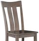 John Thomas Furniture® Cosmopolitan Ava Taupe Gray Dining Side Chair-1