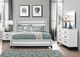 Global Furniture USA Kate Foil White Nightstand-2