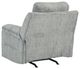 Benchcraft® Buntington Pewter Manual Rocker Recliner-3