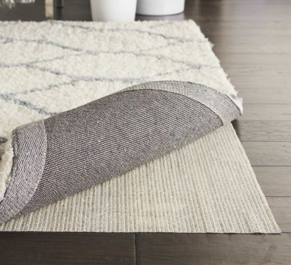 Nourison Home™ Shiftloc 5'x8' Ivory Rug Pad-2