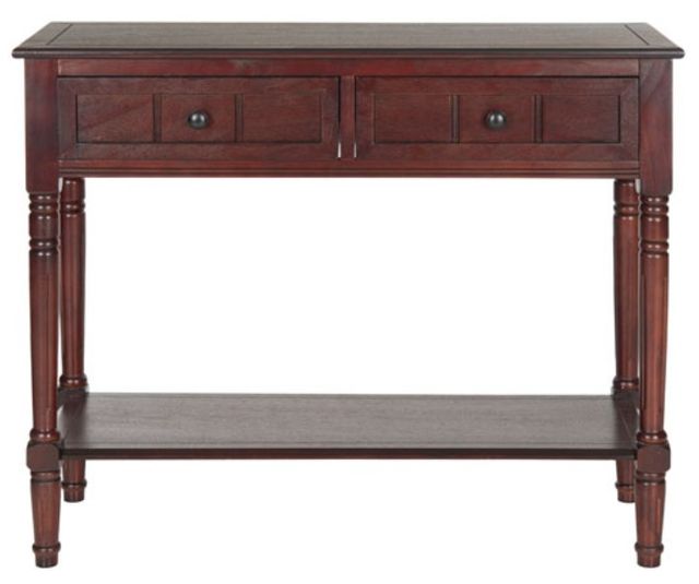 Safavieh Samantha Dark Cherry Console Table-1