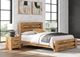 Signature Design by Ashley® Maystonna Brown King Panel Bed-1
