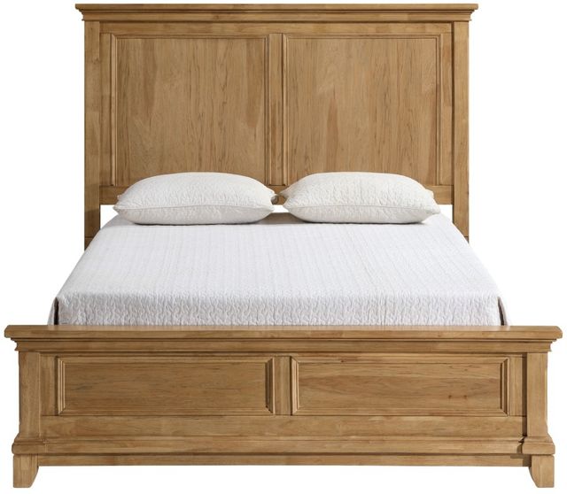 New Classic® Home Furnishings Sunstone 4-Piece Honey Queen Panel Bedroom Set-2