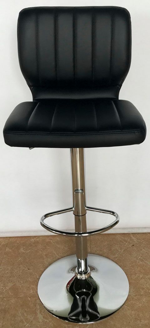Signature Design by Ashley® Pollzen Black 45" Bar Stool-4
