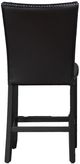 Steve Silver Co. Artemis Black Counter Stool-4
