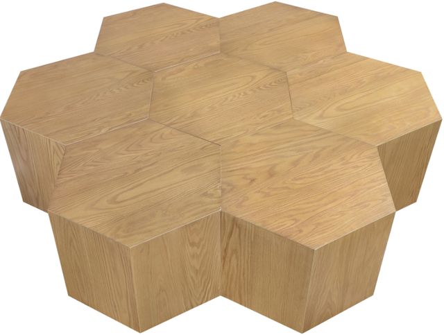 Meridian Furniture Eternal 7-Piece Natural Modular Coffee Table Set-2