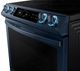 Samsung BESPOKE 30" Fingerprint Resistant Navy Steel Slide-In Electric Range-4