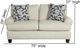 Fusion Furniture Awesome Oatmeal Loveseat-2