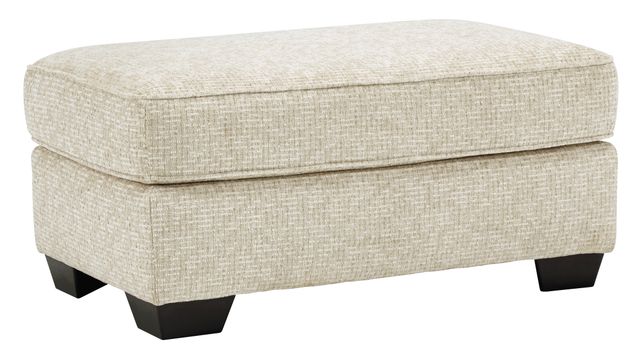Benchcraft® Haisley Ivory Ottoman-0