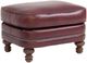 Smith Brothers Customizable 346 Leather Ottoman-0