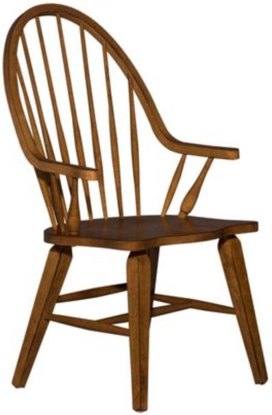 Liberty Furniture Hearthstone Rustic Oak Arm Chair