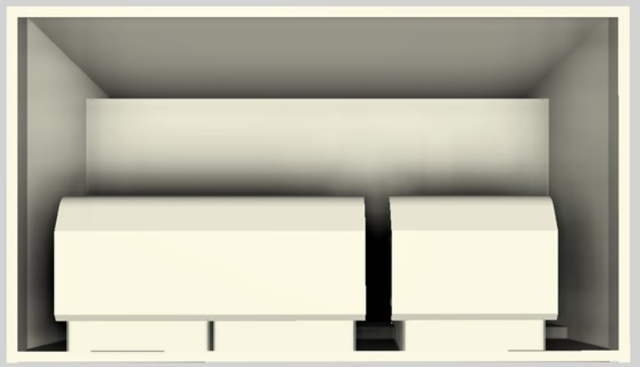 Vent-A-Hood® 42" Biscuit Euro-Style Wall Mounted Range Hood-3