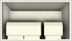 Vent-A-Hood® 42" Biscuit Euro-Style Wall Mounted Range Hood-3