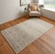 Feizy 39KJF Camellia Ivory/Charcoal 5'x8' Area Rug-5