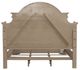 Liberty Furniture Magnolia Manor Taupe/Weathered Bisque Tufted King Upholstered Panel Bed-4
