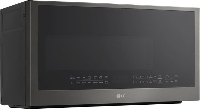 LG 2 Cu. Ft. PrintProof™ Black Stainless Steel Wi-Fi Enabled Over The Range Microwave with EasyClean®-2