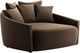 Four Hands Chloe Modern Velvet Coffee Media Lounger-0
