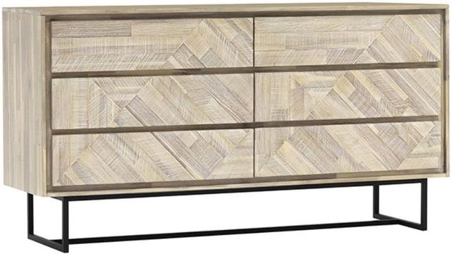 Armen Living Peridot Natural Dresser-0