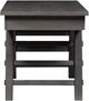 Liberty Furniture Modern Farmhouse 4-Piece Dusty Charcoal Complete Desk Set-2