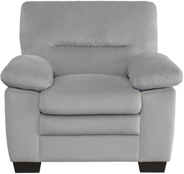 Mazin Furniture Keighly Gray Upholstered Accent Chair-1