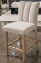 Signature Design by Ashley® Larawyn Bisque/Gray Upholstered Bar Stool-2