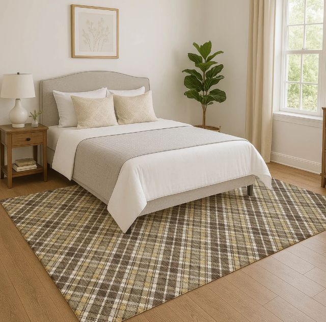 Dalyn™ Rug Company Soft Essentials SE3 Chocolate 5'x8' Area Rug-1
