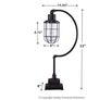 Signature Design by Ashley® Jae Antique Black Desk Lamp-2
