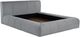 Coaster® Wilshire Gray Queen Upholstered Panel Bed-3