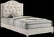 ACME Furniture Reggie Gray Full Upholstered Panel Bed-0