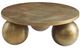 Uttermost® Triplet Antique Brass Coffee Table-0