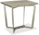 Riverside Furniture Waverly Sandblasted Gray Side Table-0