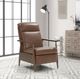 BarcaLounger® Hampton Colchester Bitters Leather Manual Recliner-2