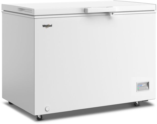 Whirlpool® 11 Cu. Ft. White Chest Freezer with 2 Storage Basket-2